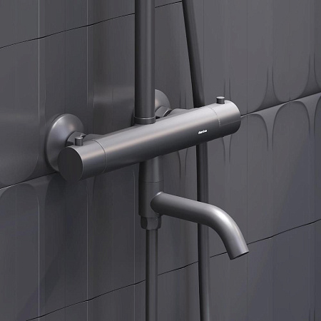 Душевая стойка Damixa Jupiter 977810300 черный