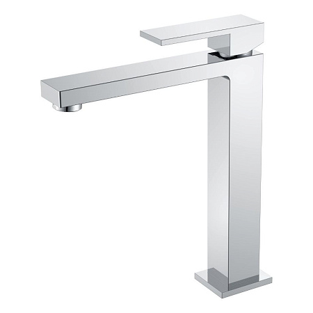 Смеситель Boheme Qubic 472-CR для раковины, высокий, хром