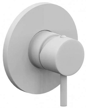 Смеситель Paffoni Light LIG011BO для душа, белый матовый