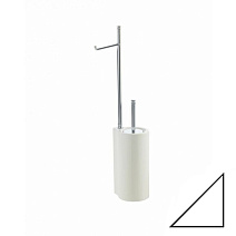 Стойка с аксессуарами Stil Haus Hashi 972(24) белый матовый/белый Стойка с аксессуарами Stil Haus Hashi 972(24) белый матовый/белый