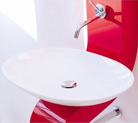 Раковина ArtCeram La Fontana LFL001 01;00 60 белый глянцевый
