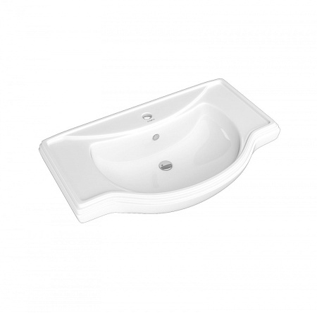 Мебель для ванной Tessoro Foster TS-F9065-C-W-S 65 белый с патиной серебро