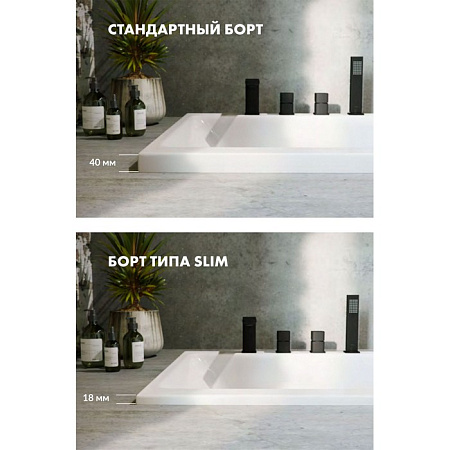Акриловая ванна Excellent Oceana WAEX.OCE18WHS 180x80 белый