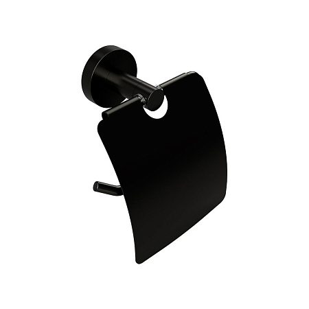 Держатель туалетной бумаги Bemeta Graphit 156112012 с крышкой графит