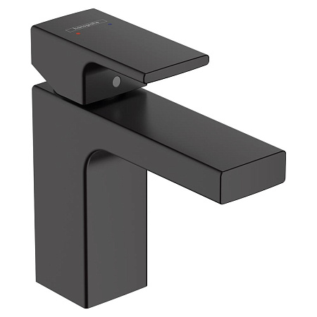 Смеситель Hansgrohe Vernis Shape 71569670 для раковины, черный матовый
