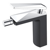 Смеситель Boheme Venturo 376-B для биде, черный/хром