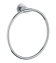 Полотенцедержатель Grohe Atrio 40307BE0 кольцо, хром/серебро