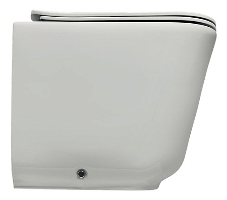 Крышка-сиденье Kerasan Tribeca 519101 с микролифтом, белый