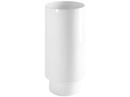 Раковина напольная Simas PO.MO PO 07 40x40x85 без отверстия под смеситель, белый