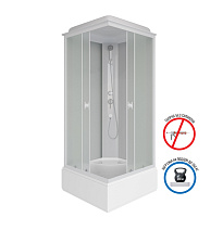 Душевая кабина Niagara Promo P100/26Q/MT 100x100x215 L/R стекло матовое/профиль белый