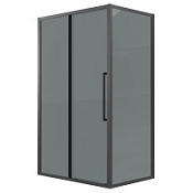 Душевой уголок Grossman Cosmo 120.K33.02.1090.21.10 98-101x88,5-90x195 тонированное/черный матовый
