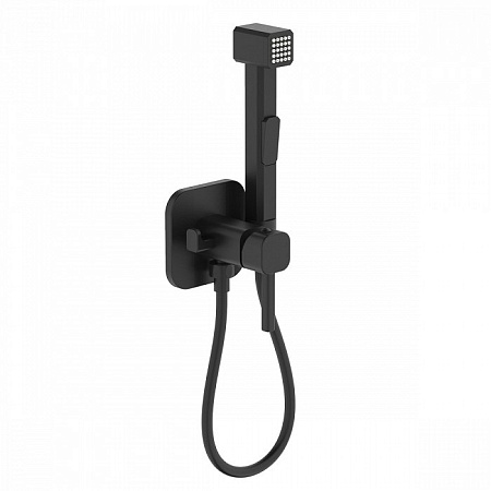 Гигиенический душ со смесителем IDDIS Axes 004BLS0i08 черный