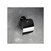 Держатель туалетной бумаги Bemeta Hematit 159112012 с крышкой антрацит матовый