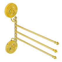 Полотенцедержатель тройной Migliore Montecarlo 31787 L35 золото