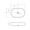 Раковина накладная BelBagno BB1479 61x38.5x12 белый - фото 2