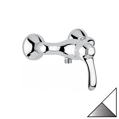 Смеситель Emmevi Harmony 22002BC для душа, белый/хром