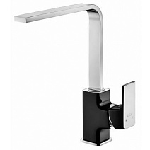 Смеситель E.C.A. Tiera 103518123EX для кухонной мойки  хром/черный