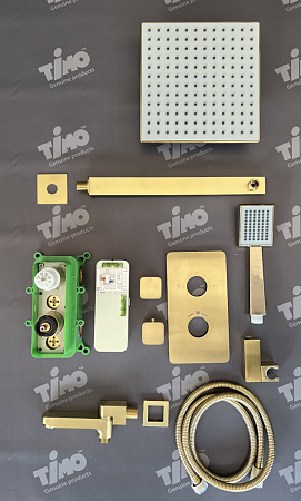 Душевой комплект Timo Petruma SX-5049/17SM золото