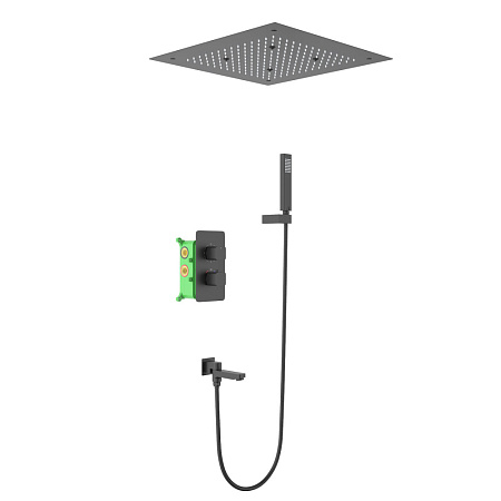 Душевой комплект Timo Petruma SX-5019/03SM черный