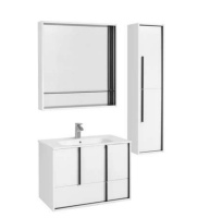 Мебель для ванной Aquaton Ривьера 1A239001RVX20 80 белый матовый