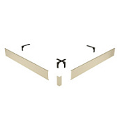 Панель для душевого поддона RGW N/ST-01 Be Acryl 50231588-03 80x80 белый