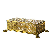 Контейнер для салфеток Migliore Elisabetta 17068 золото