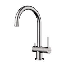 Смеситель Omoikiri Yamada-BN 4994225 для кухонной мойки, нержавеющая сталь