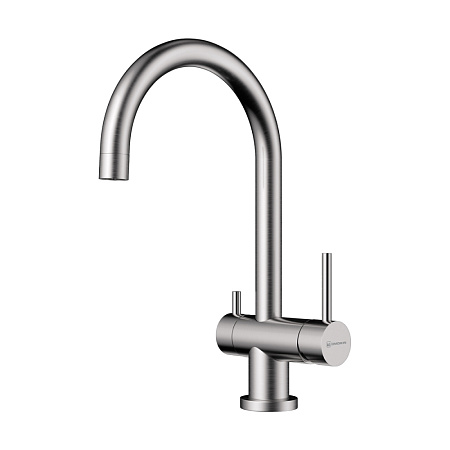 Смеситель Omoikiri Yamada-BN 4994225 для кухонной мойки, нержавеющая сталь