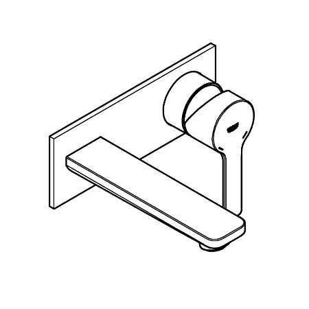 Смеситель Grohe Lineare 19409001 для раковины, хром