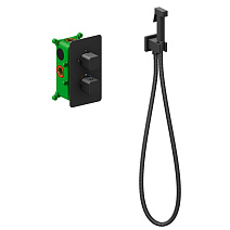 Гигиенический душ со смесителем Timo Petruma 5089/03SM черный Гигиенический душ со смесителем Timo Petruma 5089/03SM черный