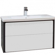 Тумба с раковиной Roca Ronda ZRU9302965 80 белый глянец/антрацит