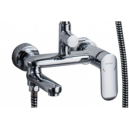 Душевая стойка Bravat Opal-С F6125183CP-A1-RUS хром