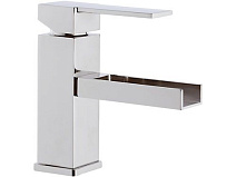 Смеситель Remer Qubica Cascata QC11 для раковины, хром