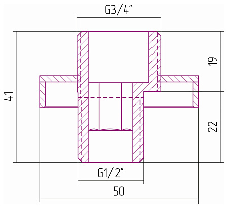 Отражатель Сунержа Tube 00-1507-0000 с эксцентриком