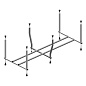 Каркас для ванны Timo KT18S