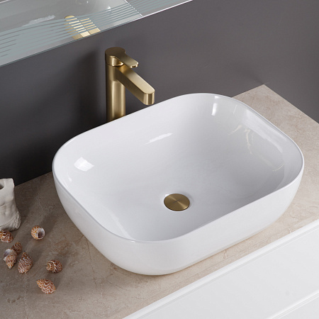 Раковина накладная BelBagno BB1302 40x50.5x14.5 белый