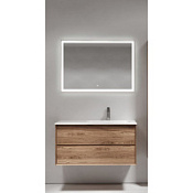 Мебель для ванной Sancos Marmi 2.0 MR2.0100RECH 100 R дуб чарльстон/белый