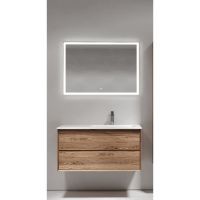 Мебель для ванной Sancos Marmi 2.0 MR2.0100RECH 100 R дуб чарльстон/белый