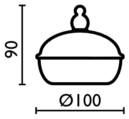 Контейнер Bagno & Associati Opera OP86292 BR