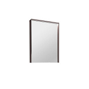 Шкаф-зеркало Aquaton Стоун 1A231502SXC80 60 грецкий орех