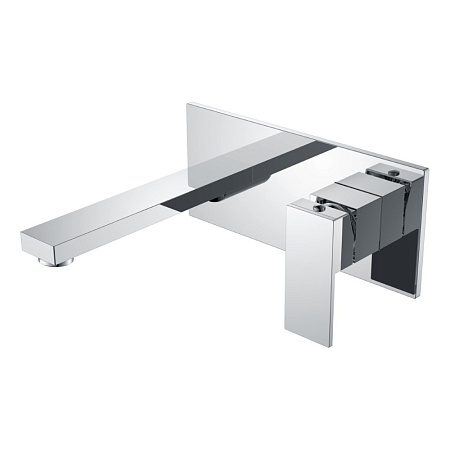 Смеситель Boheme Qubic 475-CR для раковины, хром