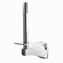 Держатель туалетной бумаги WasserKRAFT Wern K-2597 вертикальный, хром