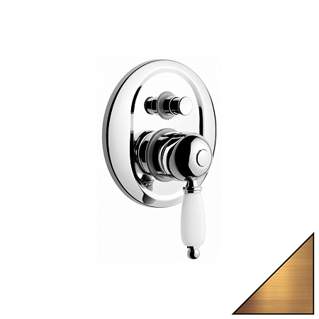 Смеситель Emmevi Laguna 40019BR для душа, бронза