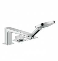 Смеситель Hansgrohe Metropol 74550000 на борт ванны, хром