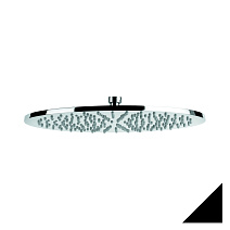 Верхний душ Emmevi C06657mm300/NEO черный матовый