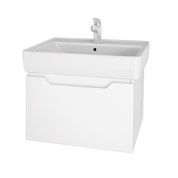 Тумба с раковиной Dreja Tiny 99.1901 50 белый глянец