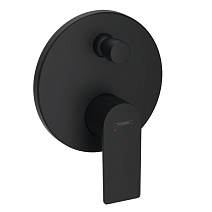 Смеситель Hansgrohe Rebris E 72469670 для душа, черный матовый Смеситель Hansgrohe Rebris E 72469670 для душа, черный матовый