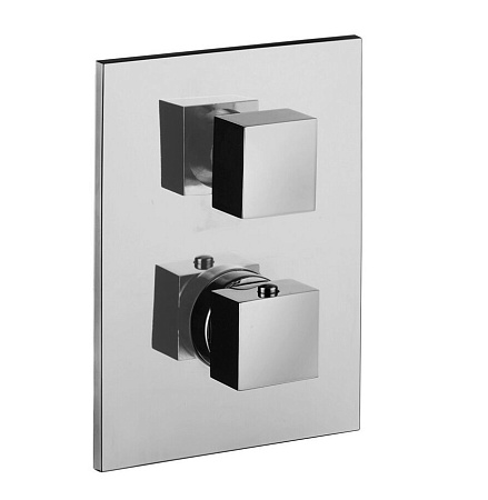 Смеситель Paffoni Level LEQ513CR термостатический для душа, хром