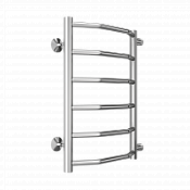 Полотенцесушитель водяной Terminus Виктория П6 400х600 бп500 хром