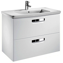 Тумба с раковиной Roca Gap ZRU9302879 60 см, белый глянец